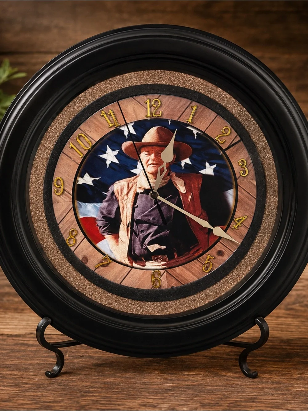 American Cowboy Handcrafted Wall Clock
